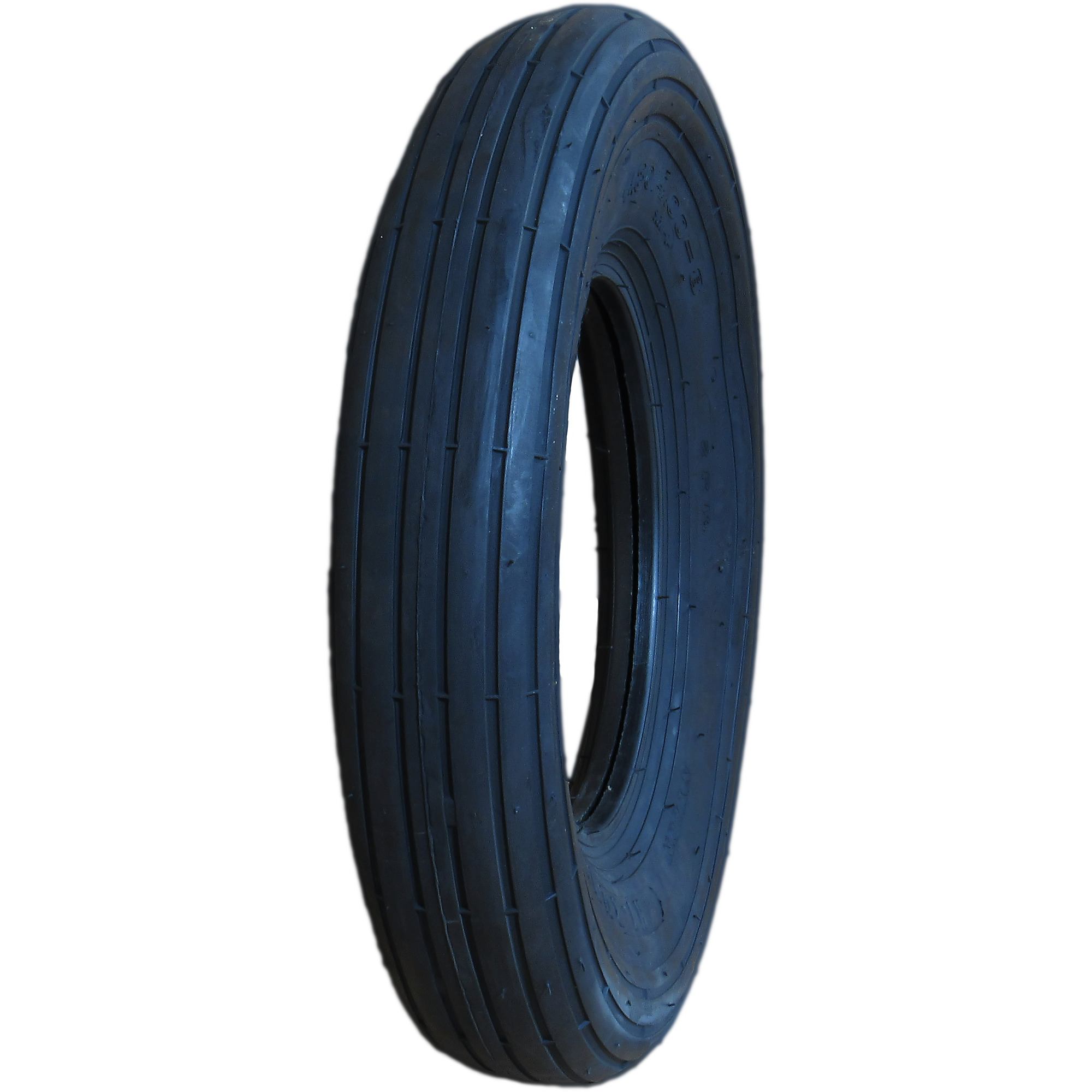 HI-RUN, Wheelbarrow Tire, Rib, Tire Size 4.00-6 Load Range Rating A, Model# WD1294